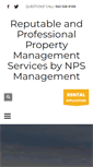 Mobile Screenshot of npsmanagement.com